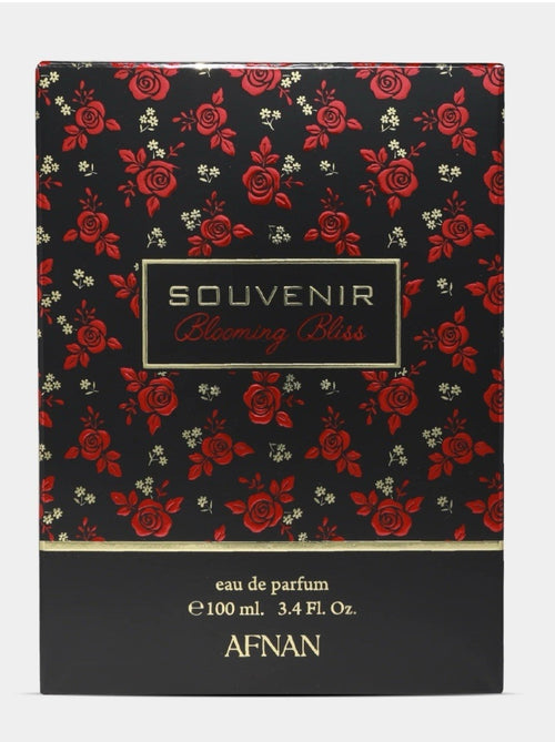 Afnan | Souvenir Blooming Bliss | EDP 100ml Luxurious Oriental Vanilla fragrance