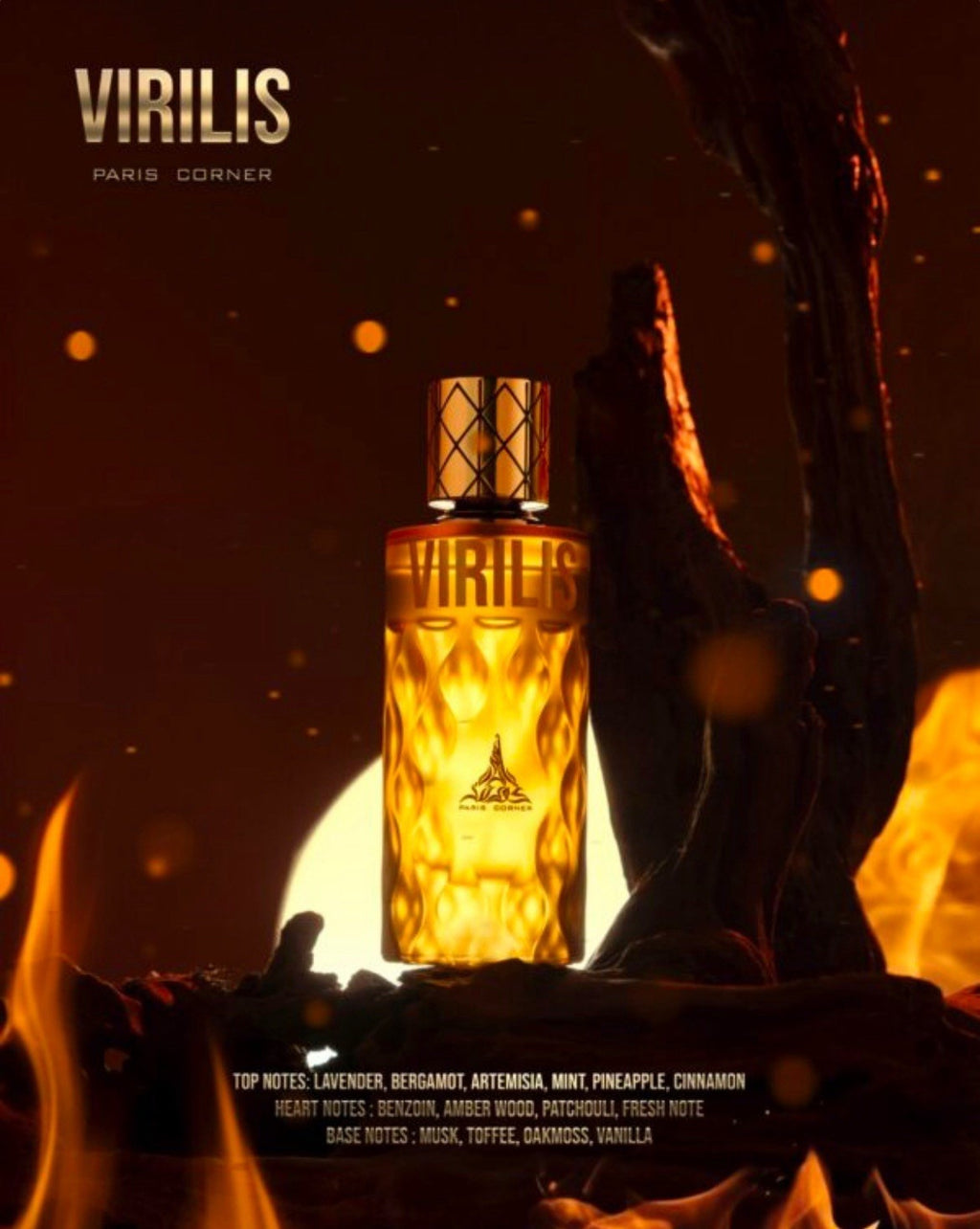 Paris Corner | Virilis | EDP 100ml | Bold, Unstoppable, Refined Scent