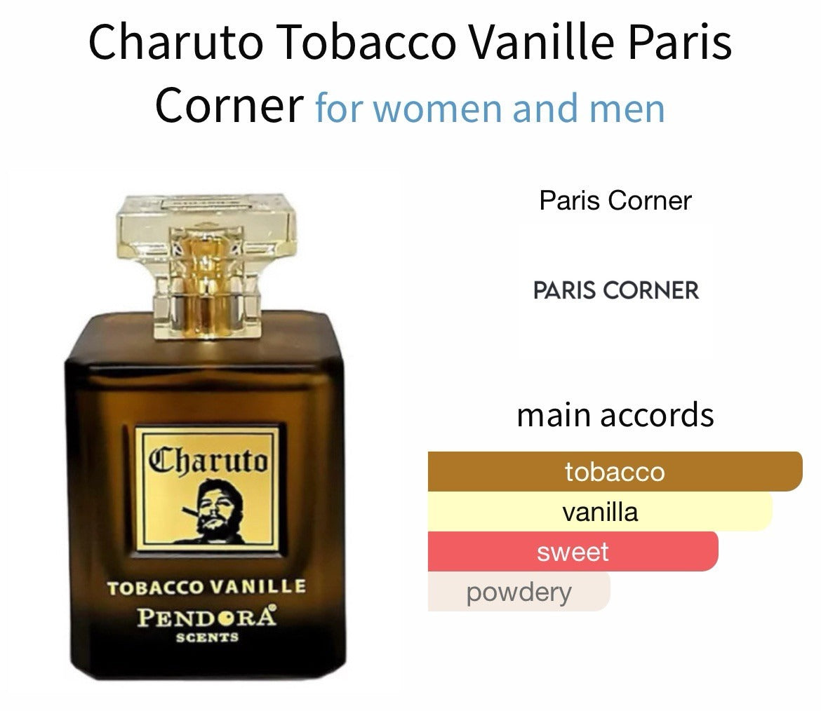 Paris Corner Charuto Tobacco Vanille | Pendora Scents | EDP 100ml | Unisex Scent