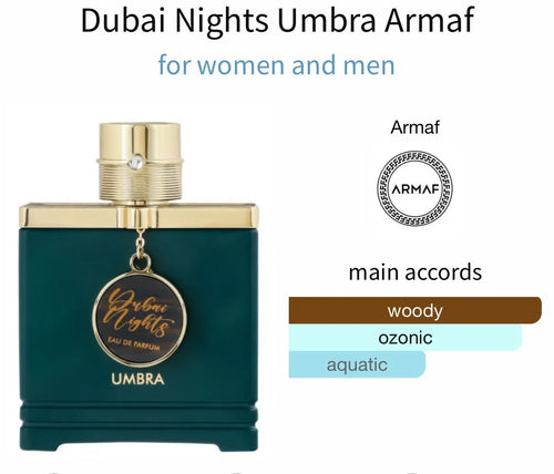 Armaf | Dubai Nights Umbra | Eau De Parfum | 100ml | Unisex Fragrance