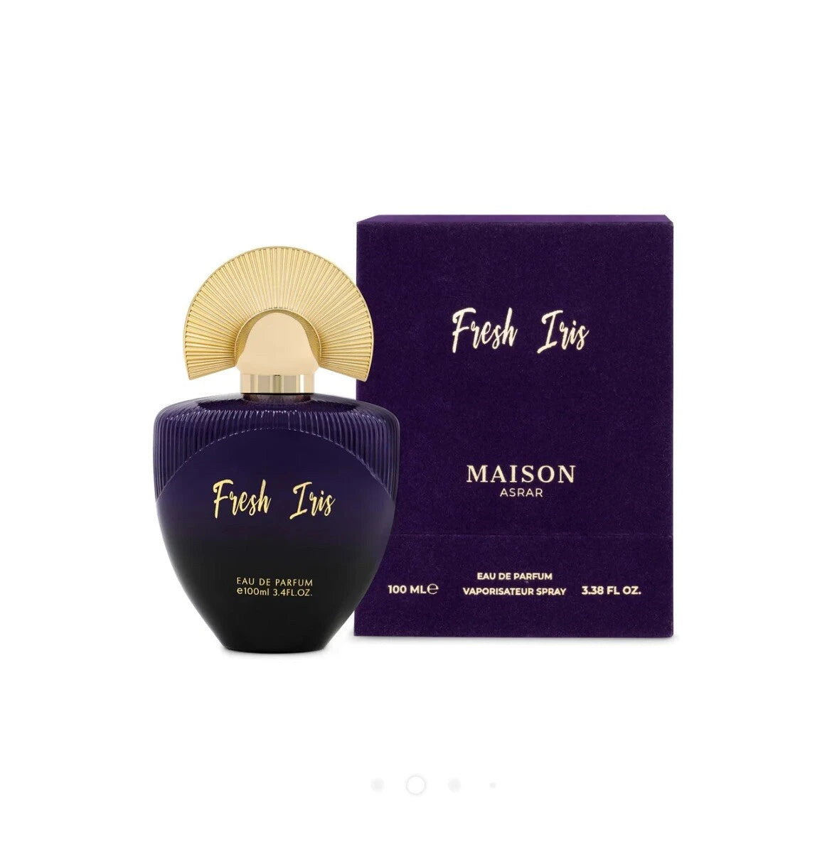 Maison Asrar FRESH IRIS Eau De Parfum 100ML LONG LASTING GORGEOUS BOTTLE