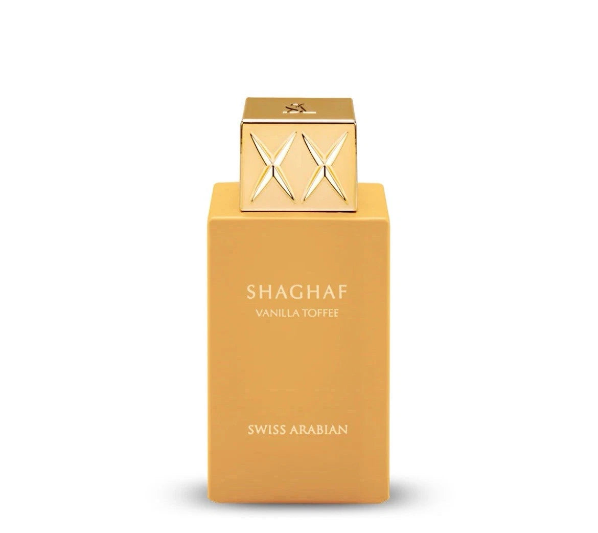SWISS ARABIAN SHAGHAF VANILLA TOFFEE | 75ML | EDP | A BLEND EXOTIC & COMFORTING