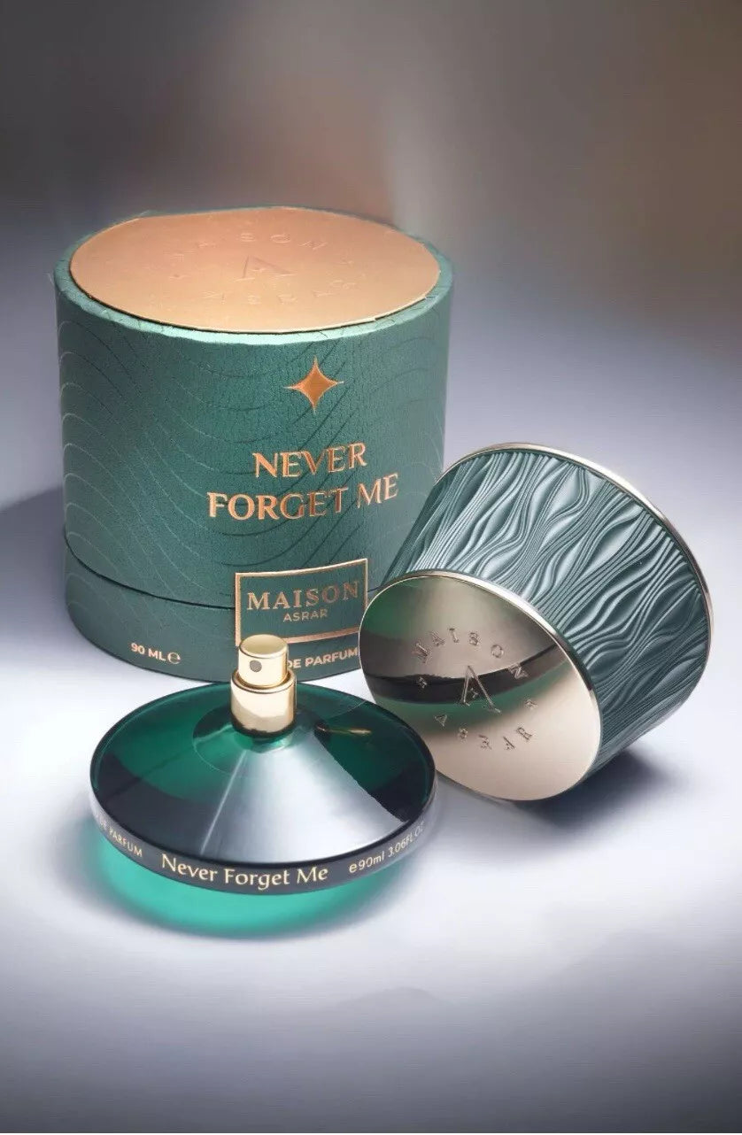 Gulf Orchid Maison Asrar NEVER FORGET ME Eau De Parfum 90ML Luxurious Packaging
