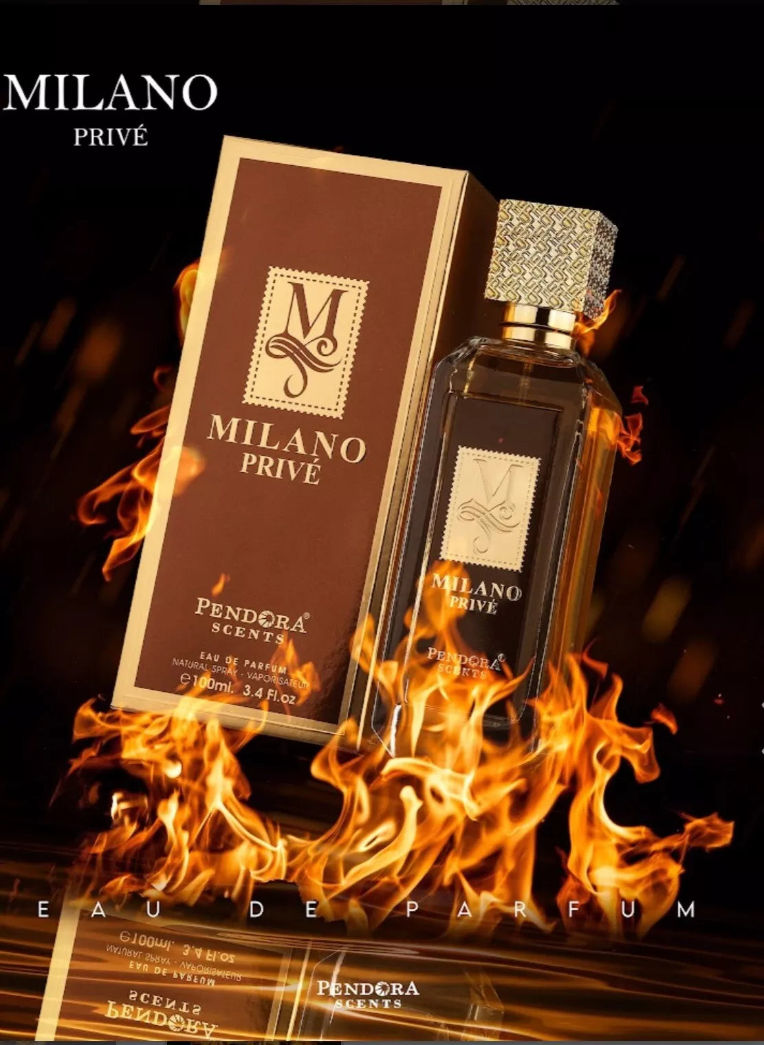 Paris Corner Pendora Scents MILANO PRIVE Perfume For Men 100ml EDP