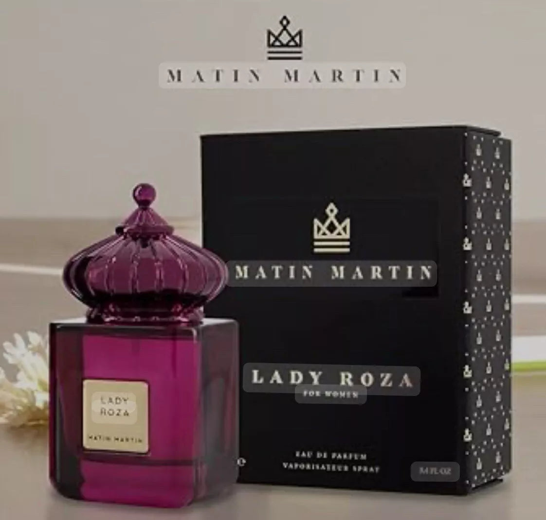 Matin Martin LADY ROZA EDP 100ML BEST SELLER/LONG LASTING/LUXURIOUS