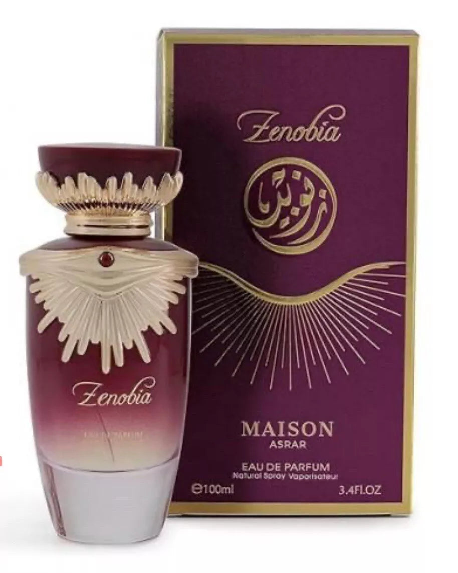 Gulf Orchid Maison Asrar ZENOBIA 100ml Classy and divine white floral fragrance