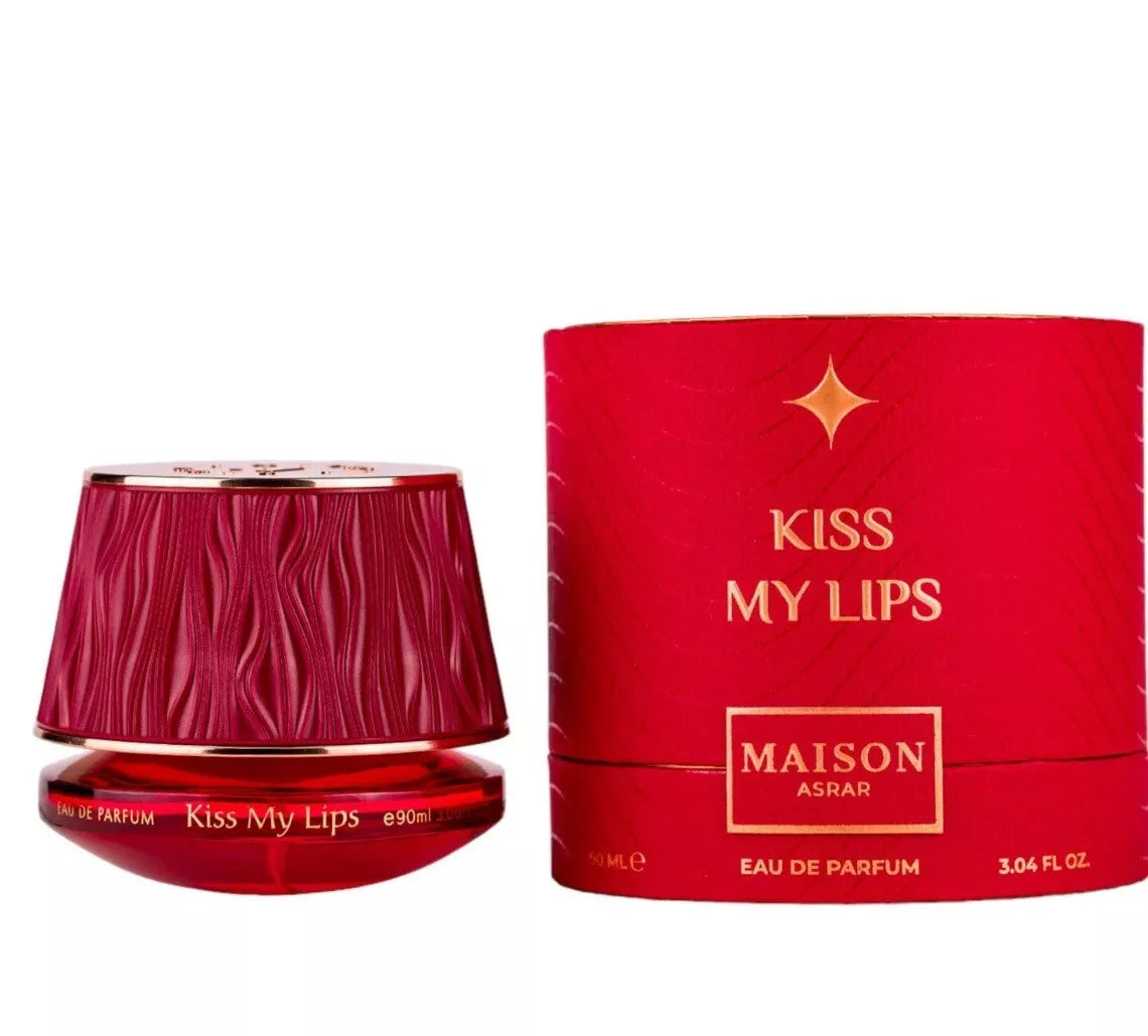 Gulf Orchid Maison Asrar KISS MY LIPS Eau De Parfum 90ML Luxurious Packaging