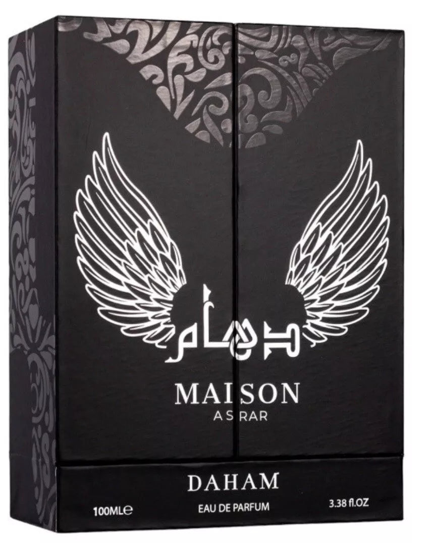 Gulf Orchid Maison Asrar DAHAM Eau de Parfum 100ml An Arabian Eagle Fresh/Spicy