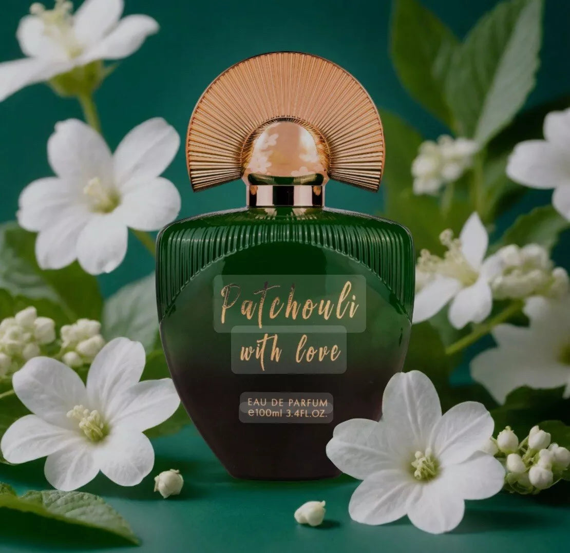 Gulf Orchid Maison Asrar PATCHOULI WITH LOVE Eau De Parfum 100ML. ELEGANT BOTTLE
