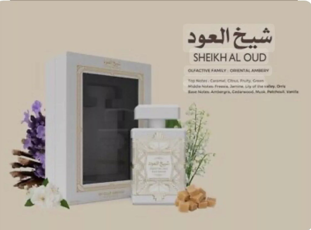 Gulf Orchid SHEIKH AL OUD WHITE Eau De Parfum 100ml Gift Of Exquisite Scent