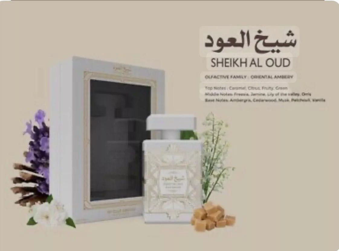 Gulf Orchid SHEIKH AL OUD WHITE Eau De Parfum 100ml Gift Of Exquisite Scent