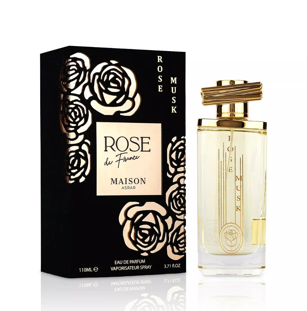 Gulf Orchid Maison Asrar ROSE MUSK EDP 110ml A youthful and modern fragrance