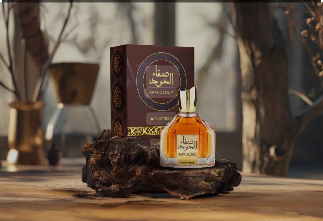 Gulf Orchid SAFA ALOUD OUD (Eau De Parfum 100ml) Warm Seductive Spicy Scent!