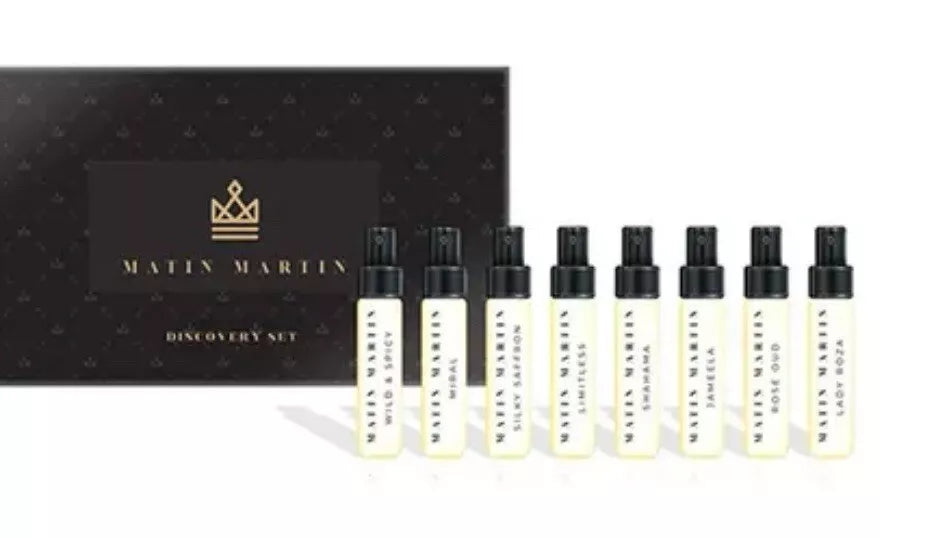 Matin Martin Fragrance Discovery Set /Travel Set/Gift Set UNISEX SCENTS