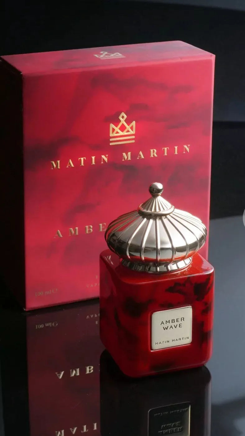 Matin Martin Amber Wave Eau De Parfum 100ml Sophisticated Unisex Fragrance