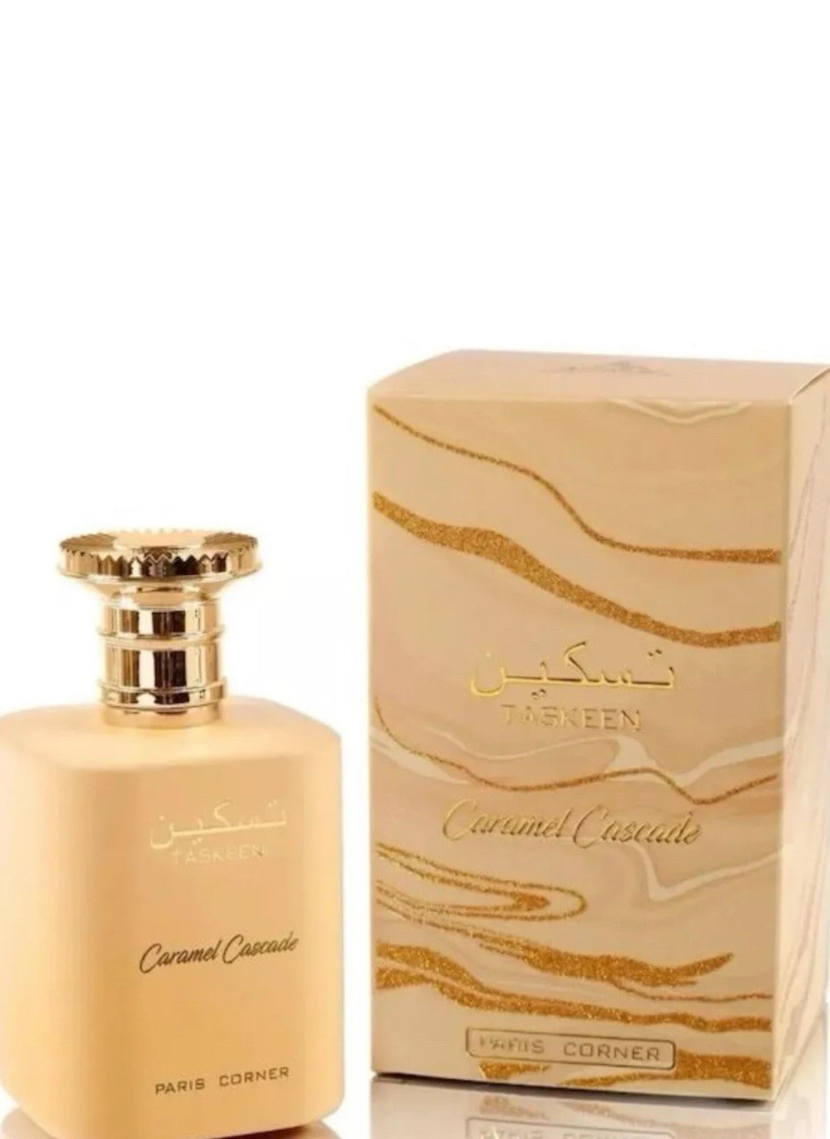 Paris Corner | TASKEEN CARAMEL CASCADE EDP 100ml | Sweet Seductive Notes