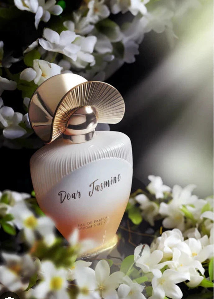 Gulf Orchid Maison Asrar DEAR JASMINE Eau De Parfum 100ml. Elegant bottle