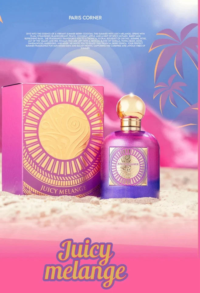 Paris Corner Emir Juicy Melange EDP 100ML |Essence Of A Vibrant Summer Cocktail