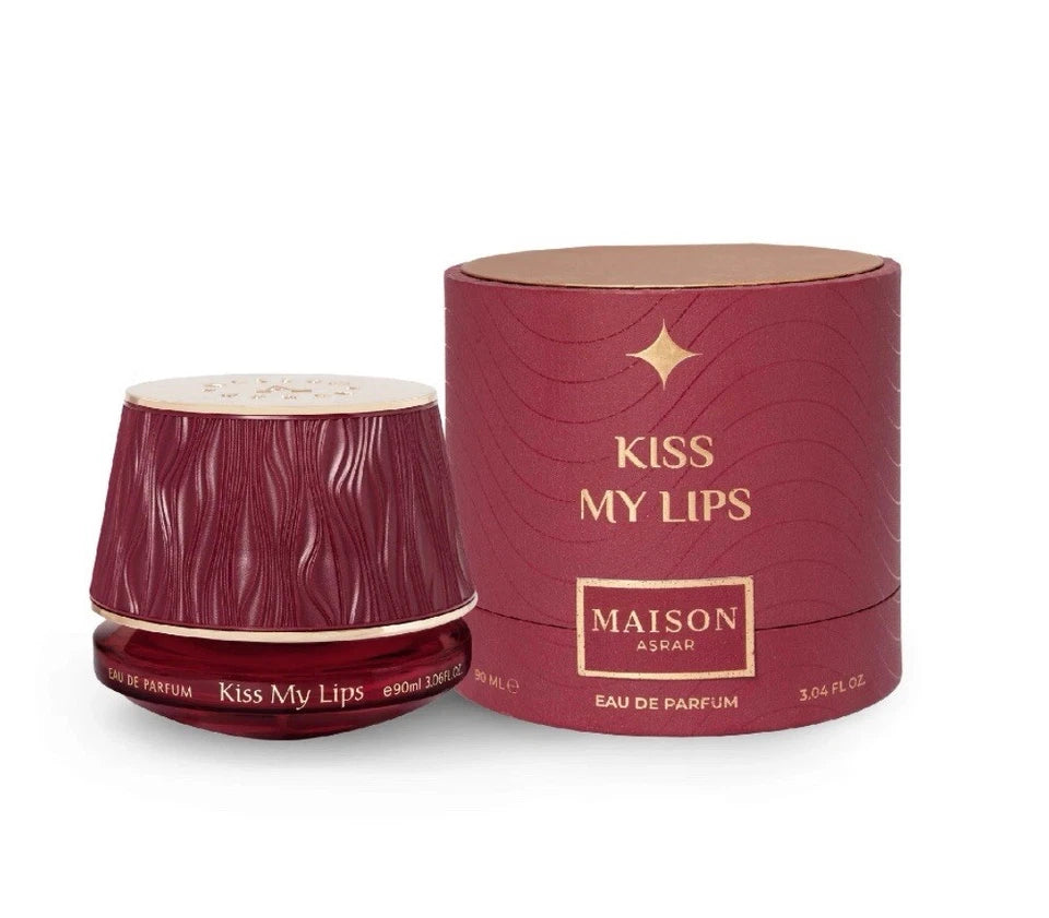 Gulf Orchid Maison Asrar KISS MY LIPS Eau De Parfum 90ML Luxurious Packaging