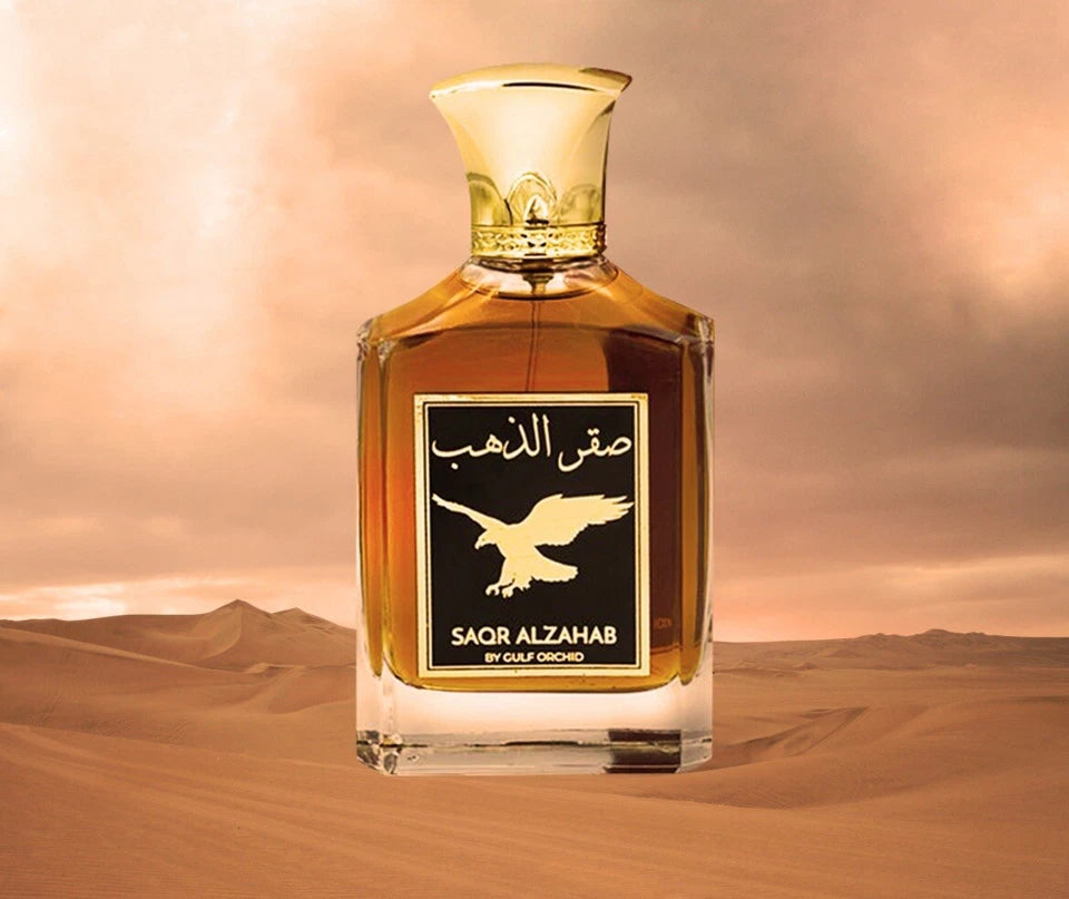 Saqr Alzahab By Gulf Orchid Eau De Parfum 100ml Long Lasting Perfume For Men