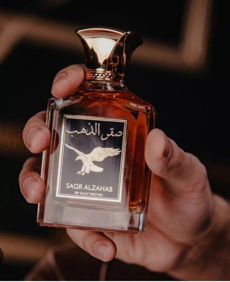 Saqr Alzahab By Gulf Orchid Eau De Parfum 100ml Long Lasting Perfume For Men