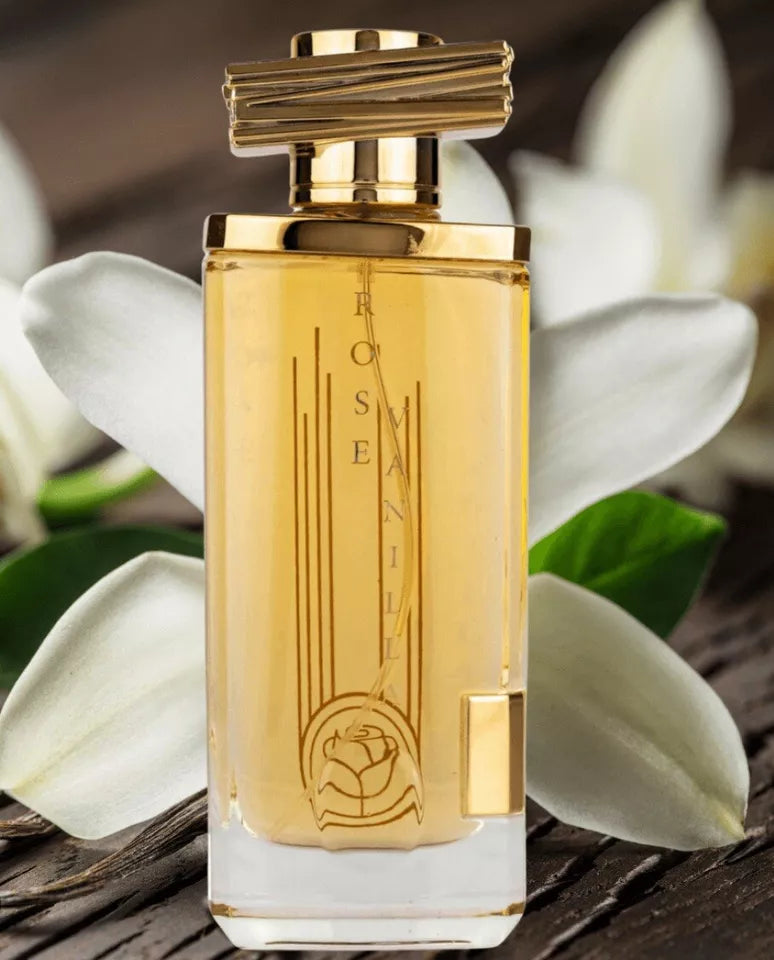 Gulf Orchid Maison Asrar ROSE VANILLA Eau De Parfum 110ML Romantic & Seductive