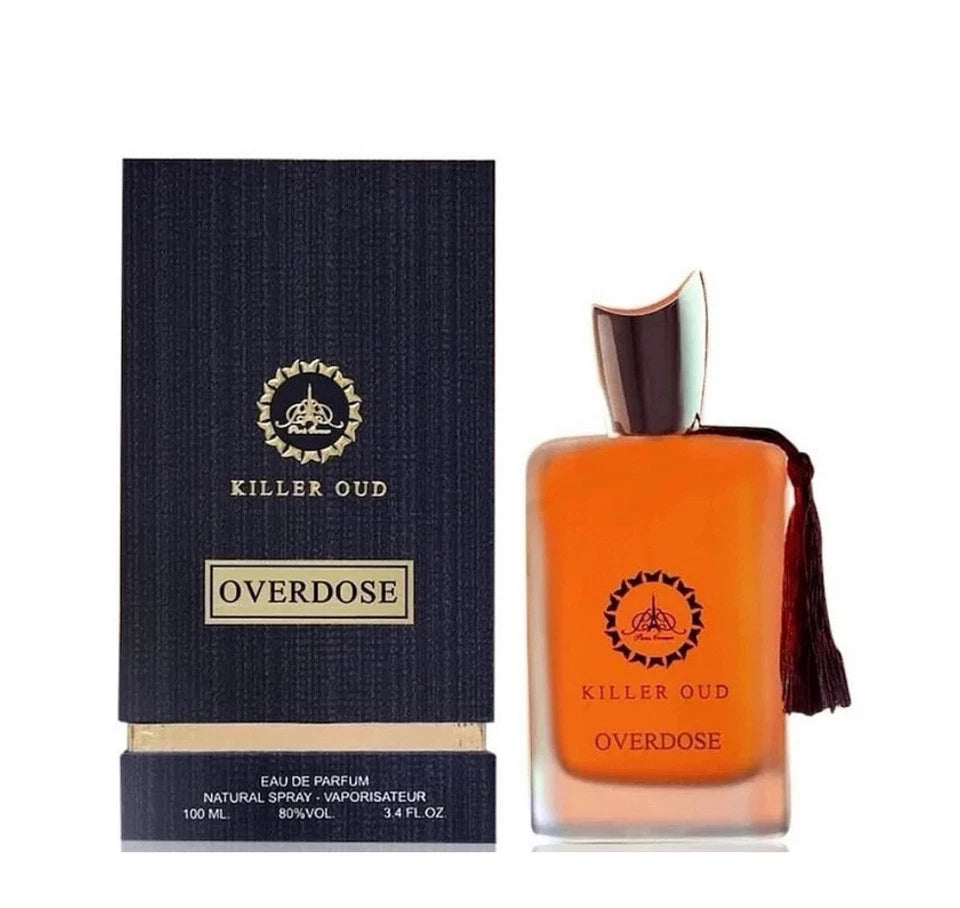 Paris Corner | Killer Oud Overdose | Eau De Parfum | 100ml | Fragrance For Men