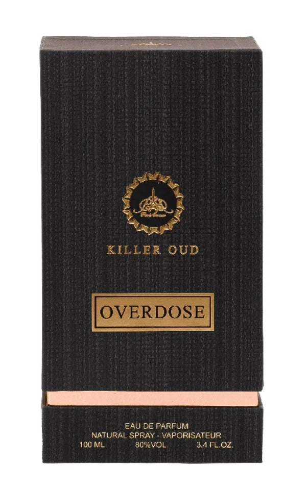 Paris Corner | Killer Oud Overdose | Eau De Parfum | 100ml | Fragrance For Men