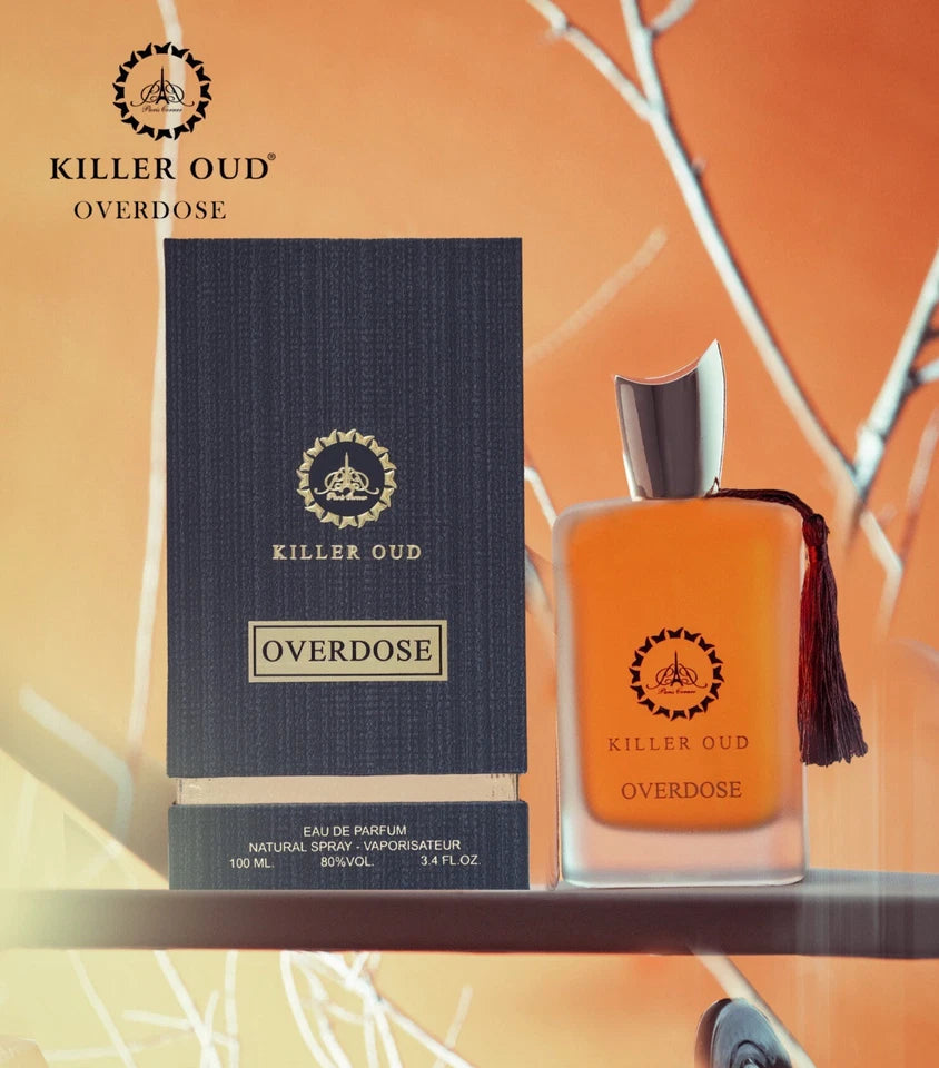 Paris Corner | Killer Oud Overdose | Eau De Parfum | 100ml | Fragrance For Men