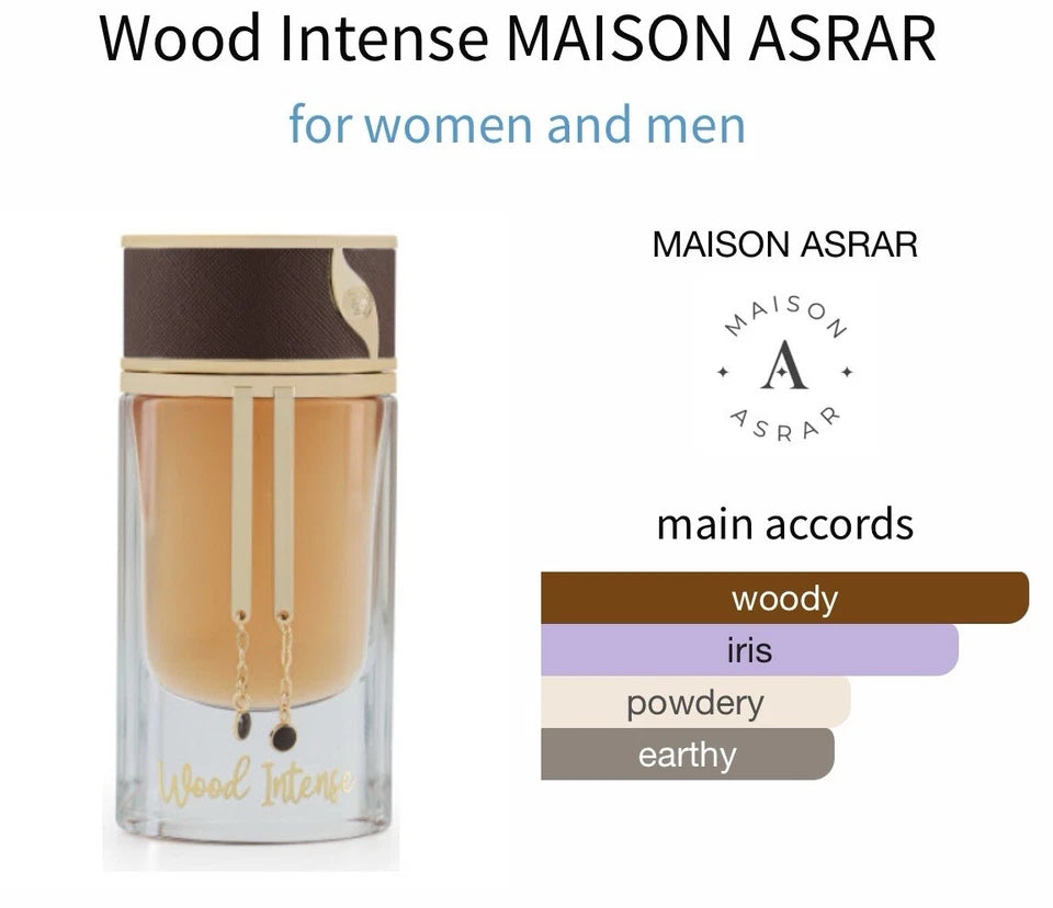 Gulf Orchid Maison Asrar Wood Intense EDP 80 ML Intense Long Lasting Longevity