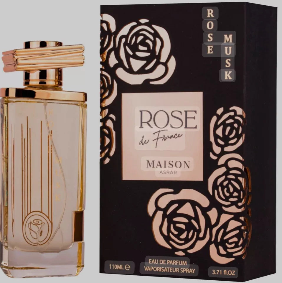 Gulf Orchid Maison Asrar ROSE MUSK EDP 110ml A youthful and modern fragrance