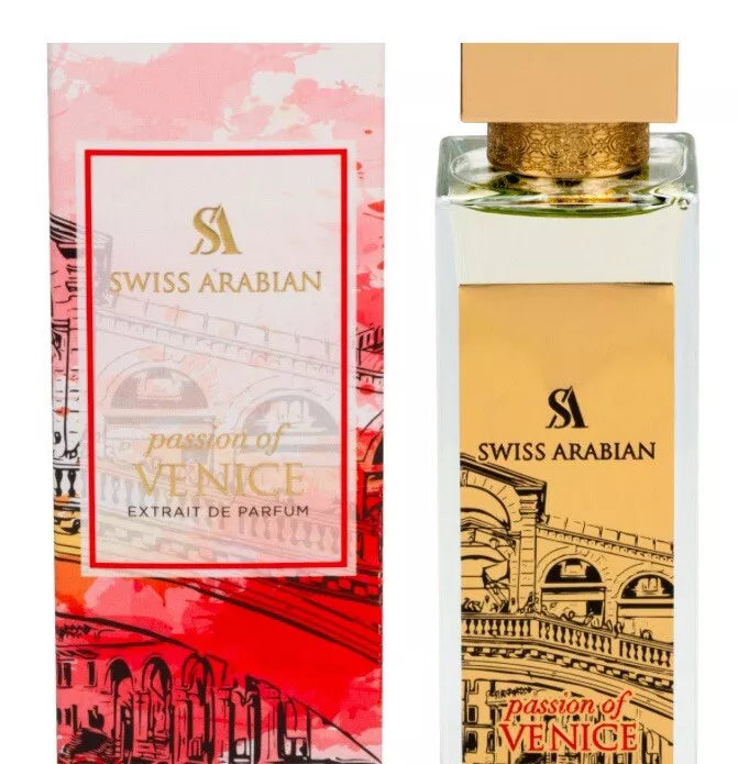 Swiss Arabian Cities Collection PASSION OF VENICE 100ML PREMIUM CLASS EXTRAIT