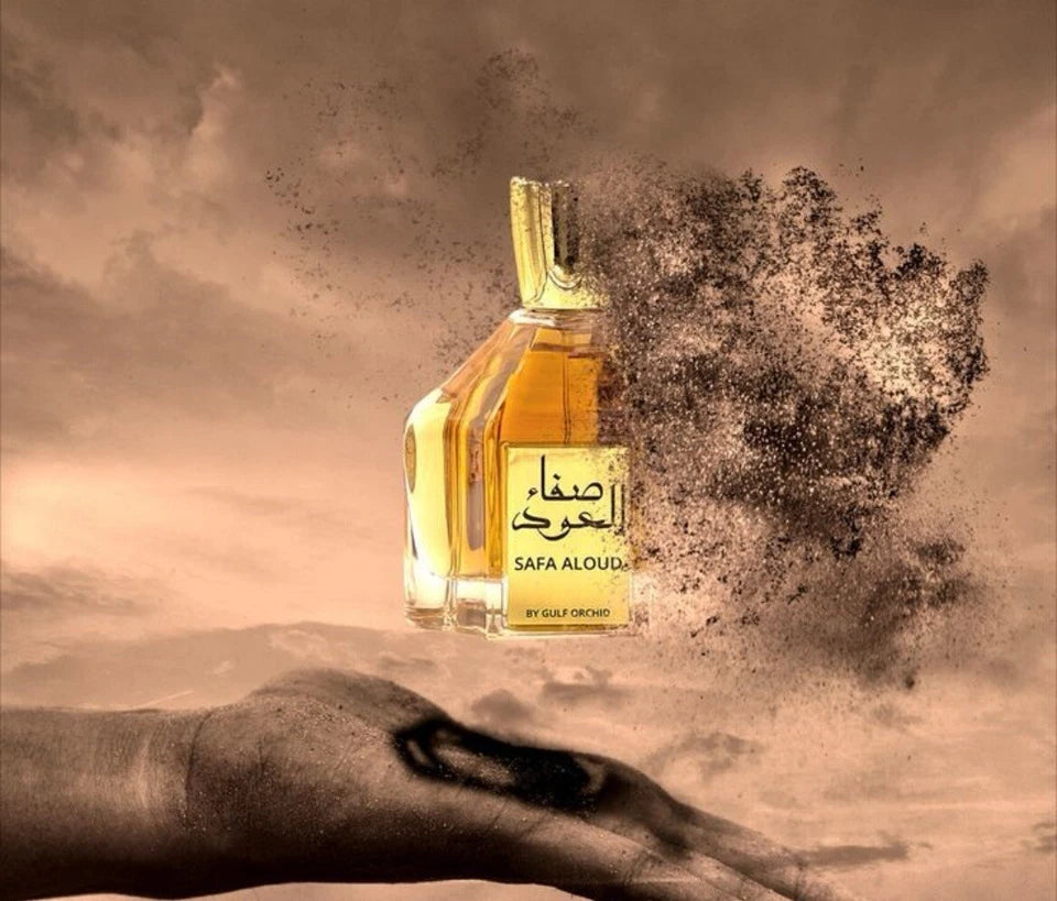 Gulf Orchid SAFA ALOUD OUD (Eau De Parfum 100ml) Warm Seductive Spicy Scent!
