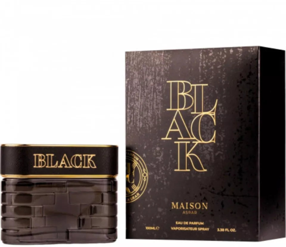 Gulf Orchid Maison Asrar BLACK EDP 100ml A well-balanced fragrance