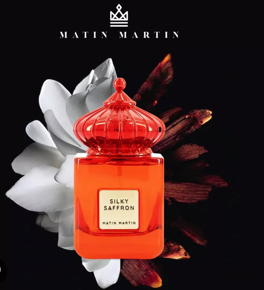 Gulf Orchid Matin Martin SILKY SAFFRON EDP 100ML Long Lasting Unisex Fragrance