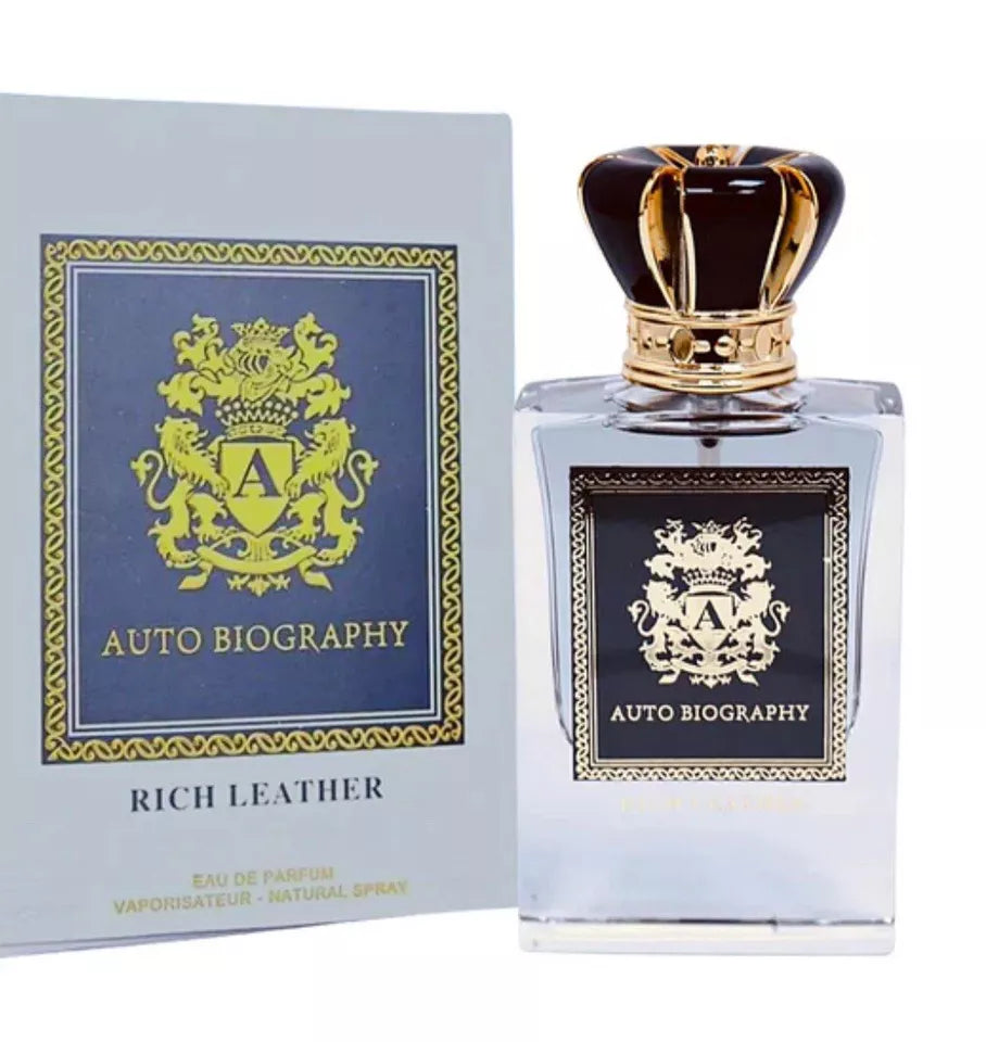 Paris Corner Autobiography Rich Leather. Eau De Parfum. 50ml