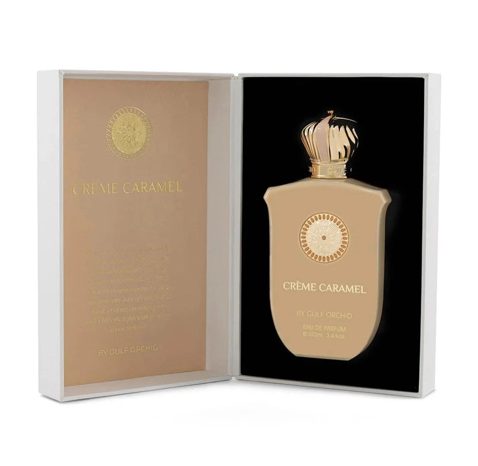GULF ORCHID CREME CARAMEL EAU DE PARFUM | 100ML | HESPERIDIC SWEET FRAGRANCE