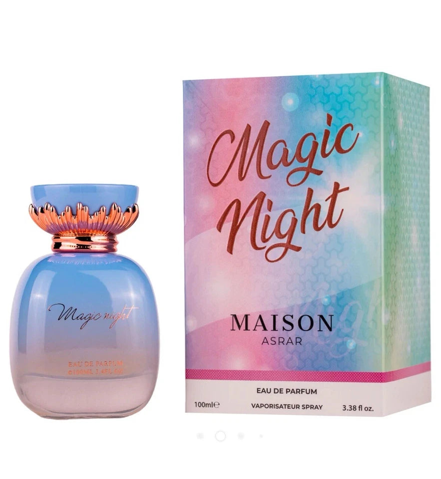 Gulf Orchid Maison Asrar MAGIC NIGHT EDP 100ml  An Alluring Mysterious Scent