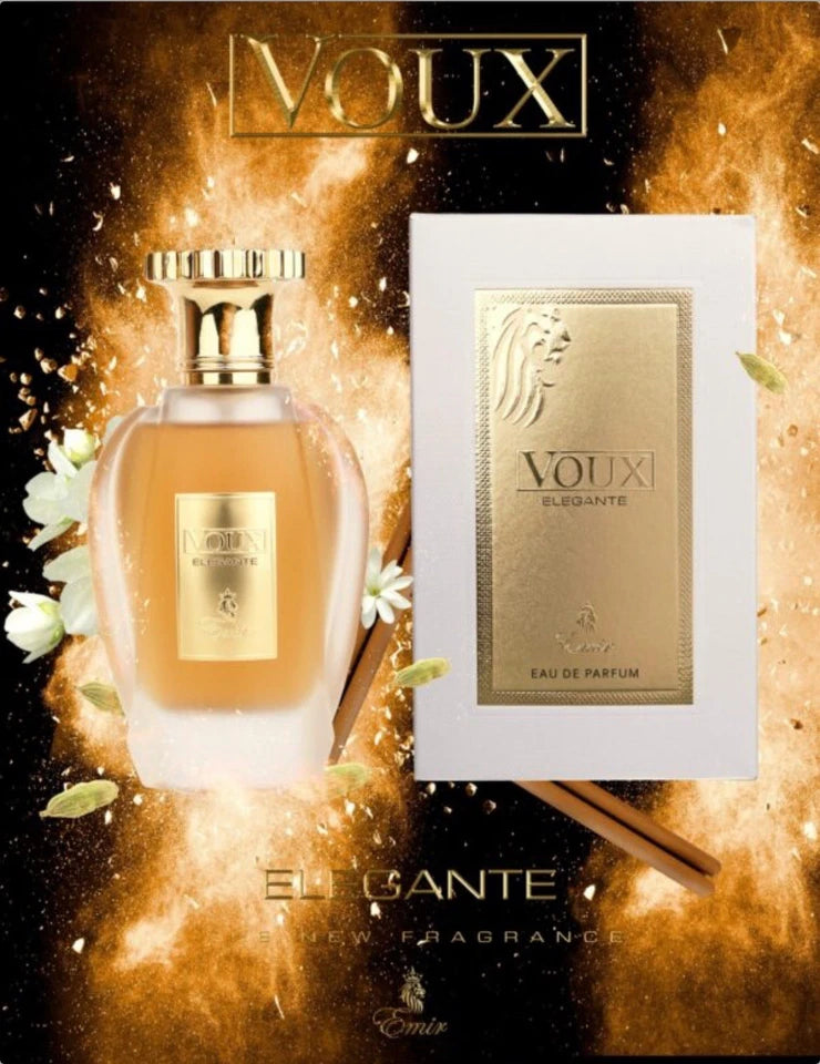 Paris Corner Emir | Voux Elegante| EDP 100ml |An Aromatic Unisex Spicy fragrance