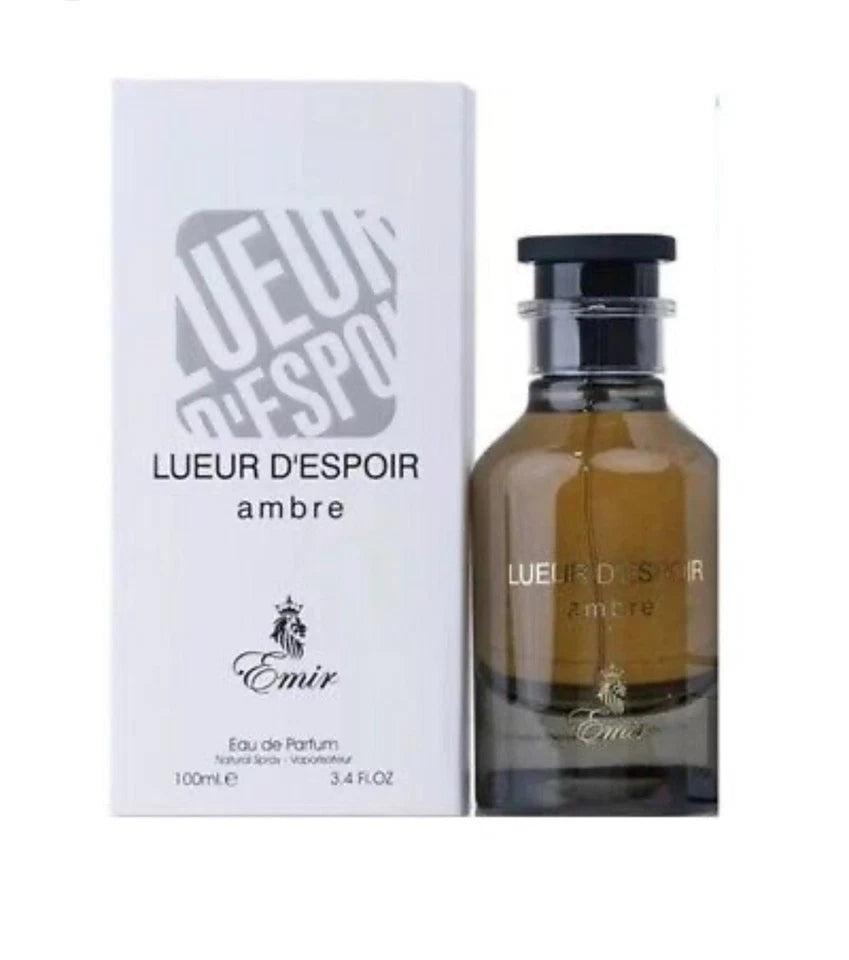 Paris Corner | EMIR | LUEUR D ESPOIR AMBRE | Eau De Parfum | 100ml