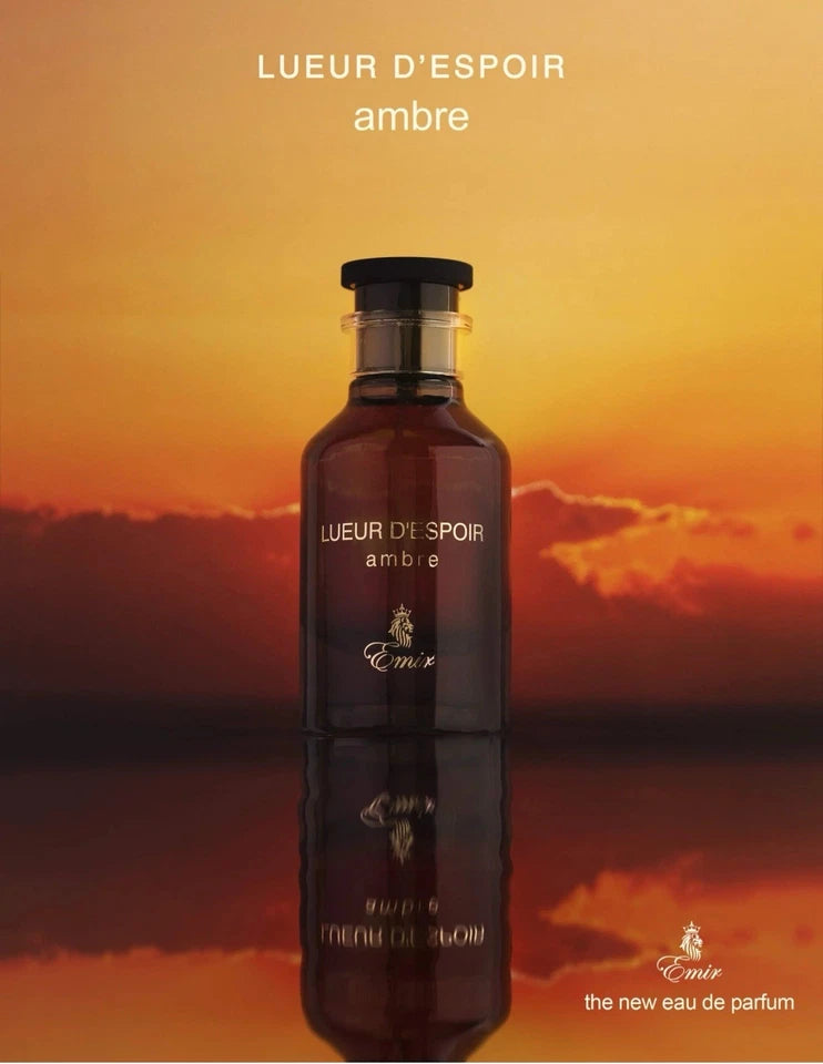 Paris Corner | EMIR | LUEUR D ESPOIR AMBRE | Eau De Parfum | 100ml