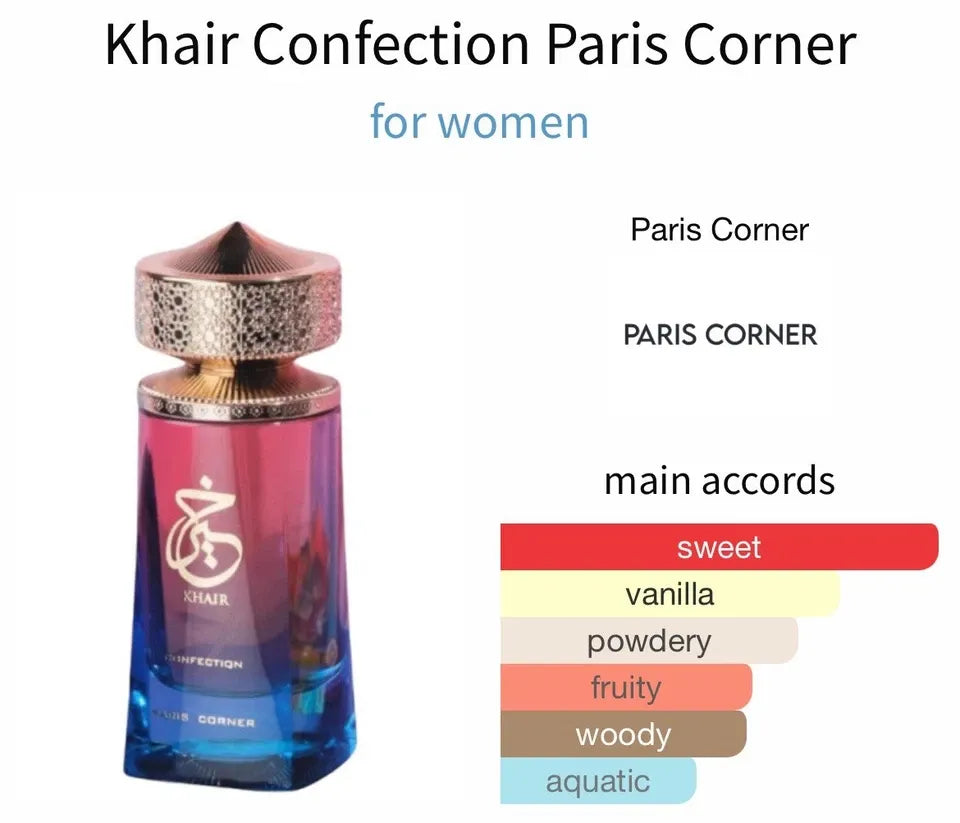 Paris Corner | Khair Confection | Eau De Parfum 100ml