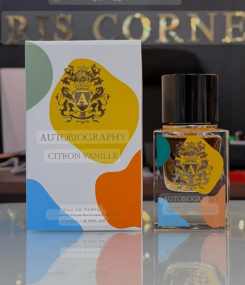 Paris Corner Autobiography CITRON VANILLE 65ml EDP UNISEX LASTINGELEGANT SCENT