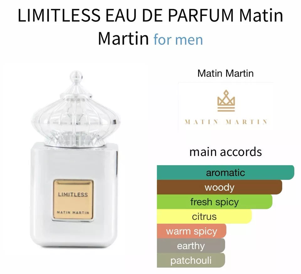Matin Martin LIMITLESS Eau De Parfum 100ML