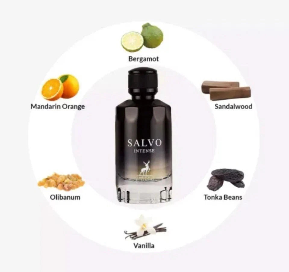 Salvo Intense | Maison Alhambra | 100ml | Eau De Parfum | Fragrance For Men
