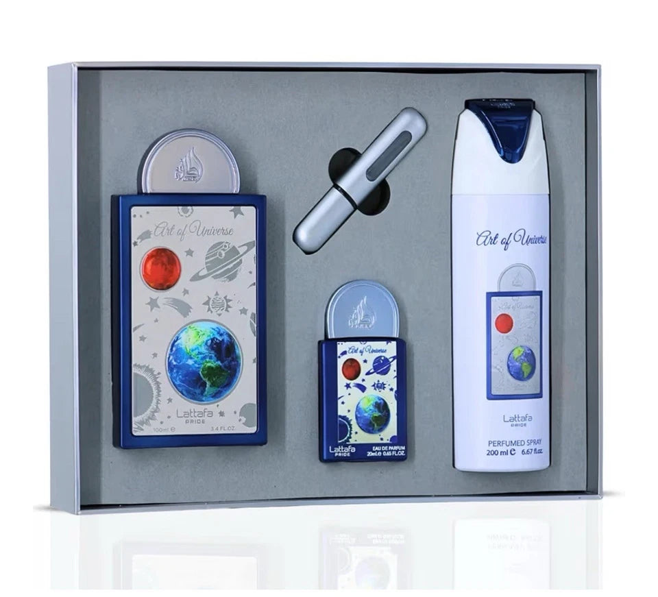 Lattafa Pride Art Of Universe Gift Set EDP (3 Piece). *Please see description*