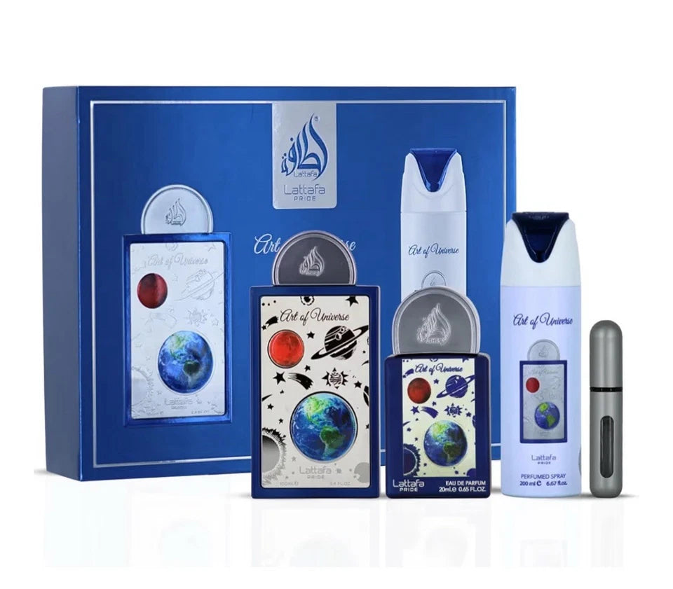 Lattafa Pride Art Of Universe Gift Set EDP (3 Piece). *Please see description*