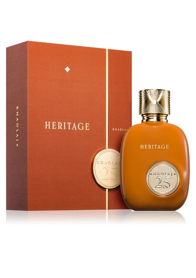 Khadlaj 25 Heritage | 100ml Eau De Parfum | Unisex | Long Lasting Fragrance