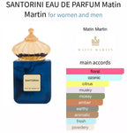 Santorini | Matin Martin | Eau De Parfum | 100ml Best Seller Fragrance For Men